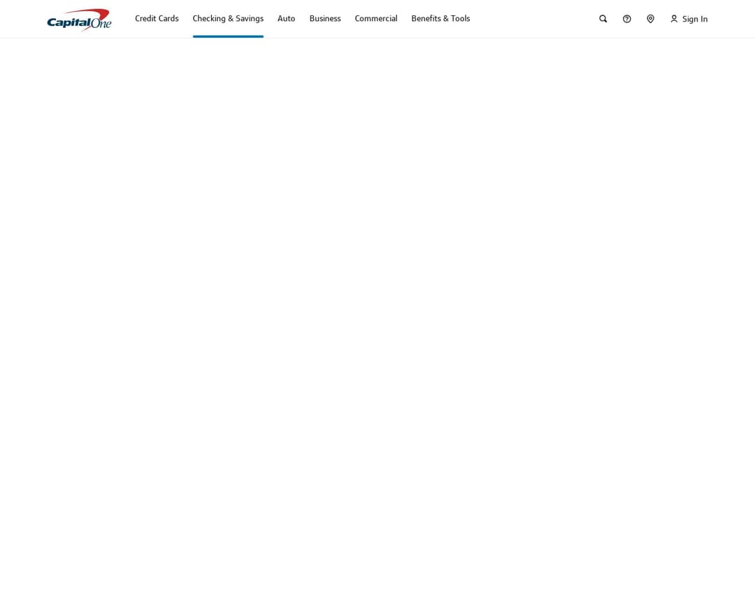Capital One 360 Online Checking Account