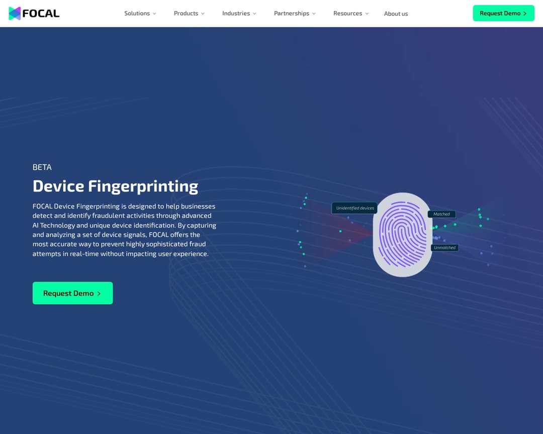 FOCAL Device Fingerprinting