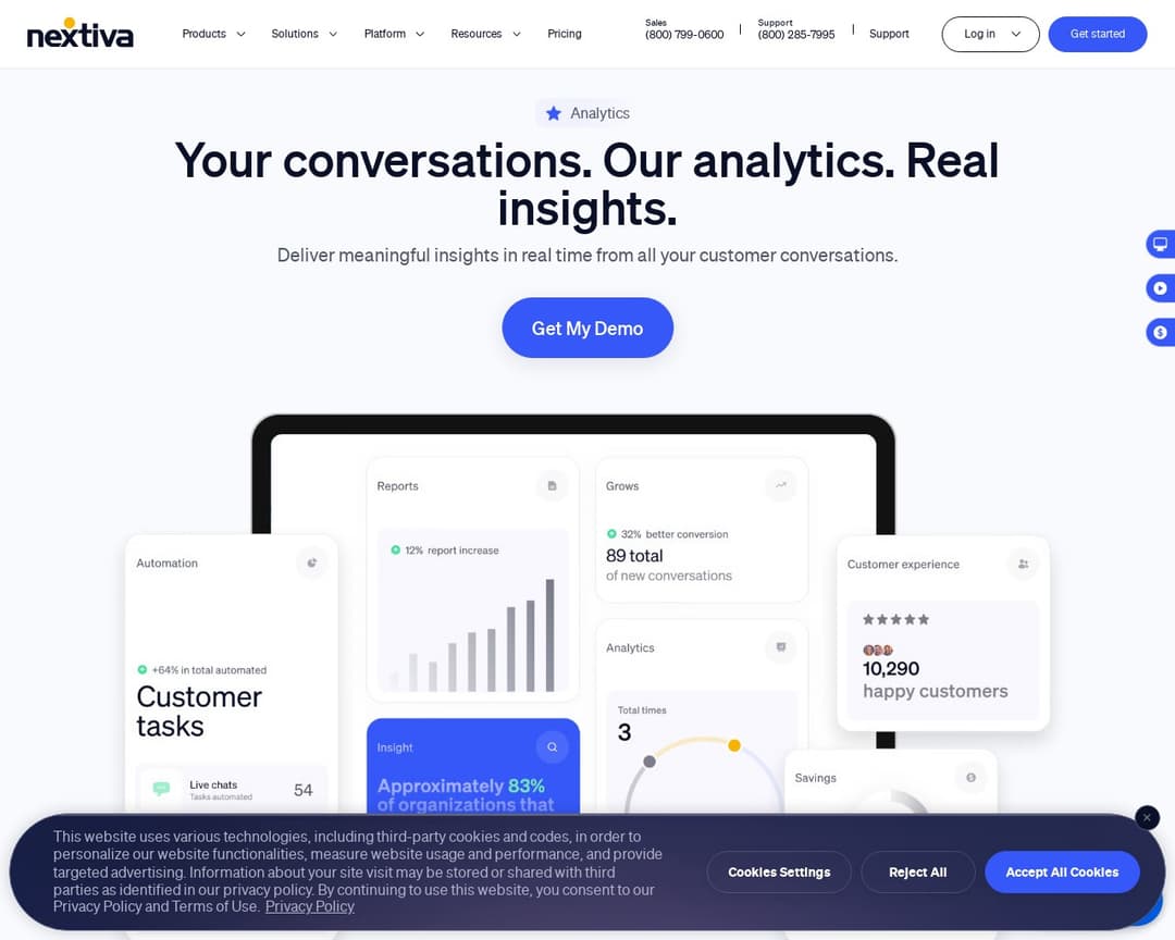 Nextiva Conversational Analytics