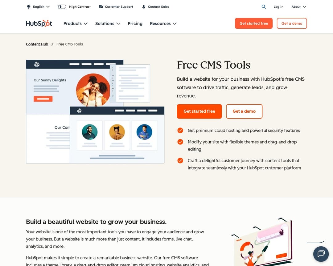 HubSpot CMS