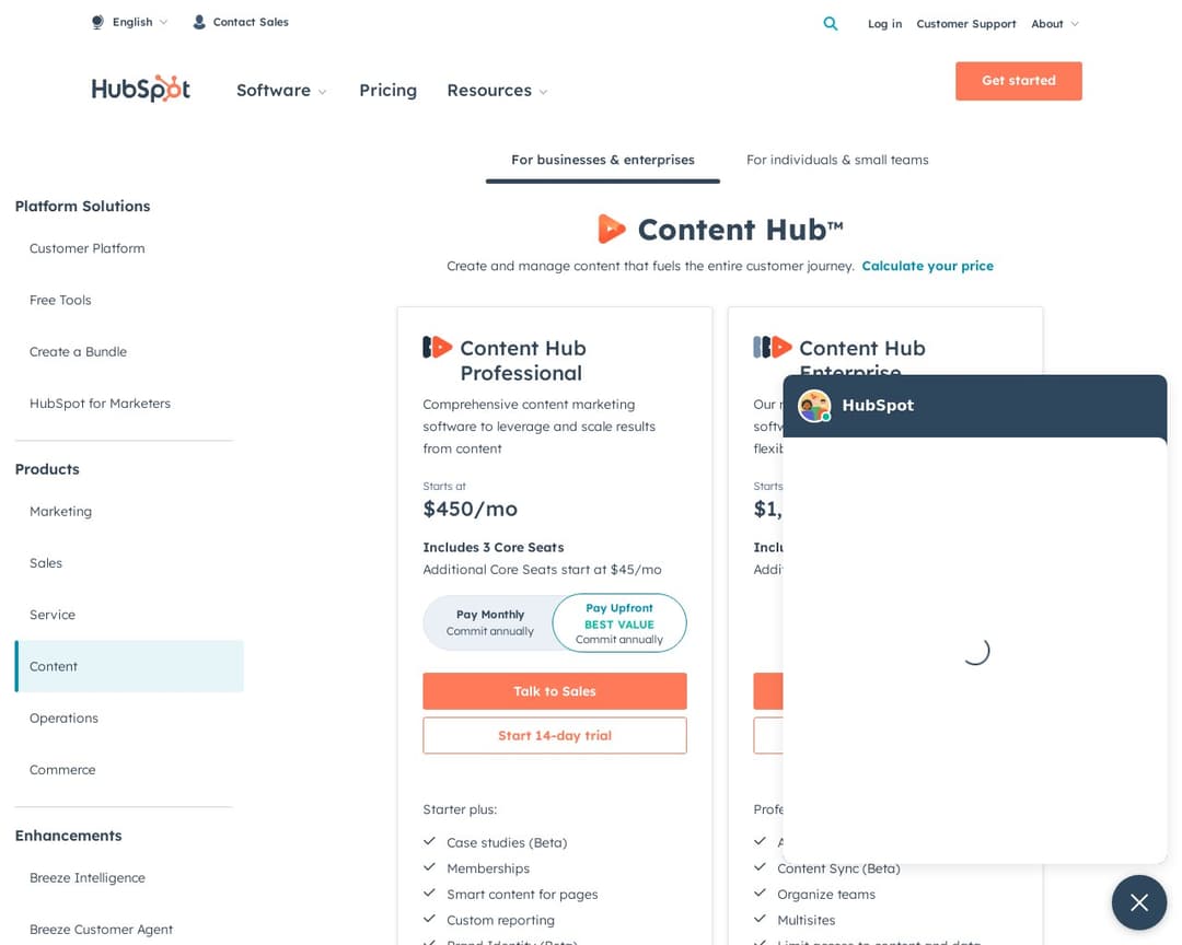 HubSpot CMS