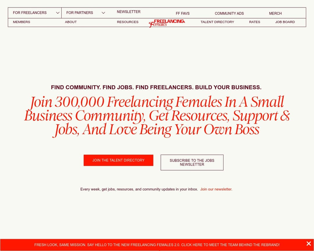 Freelancing Females