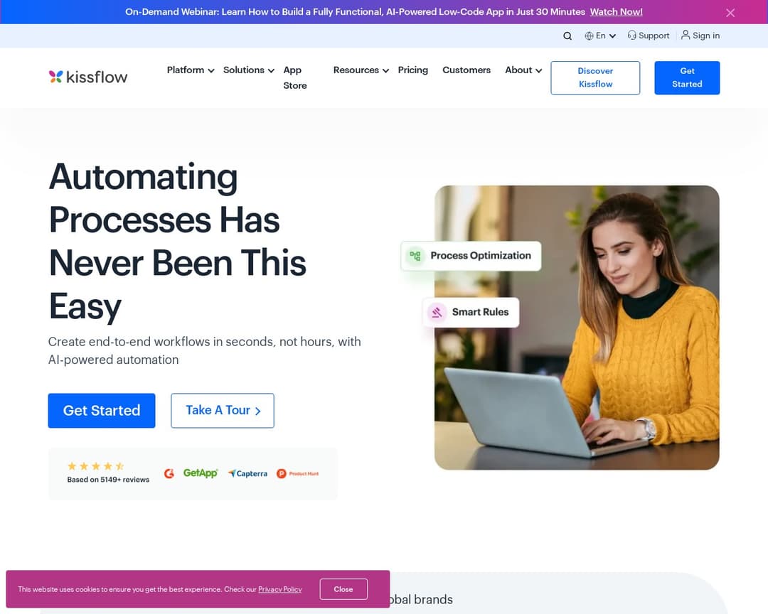 Kissflow Process Builder
