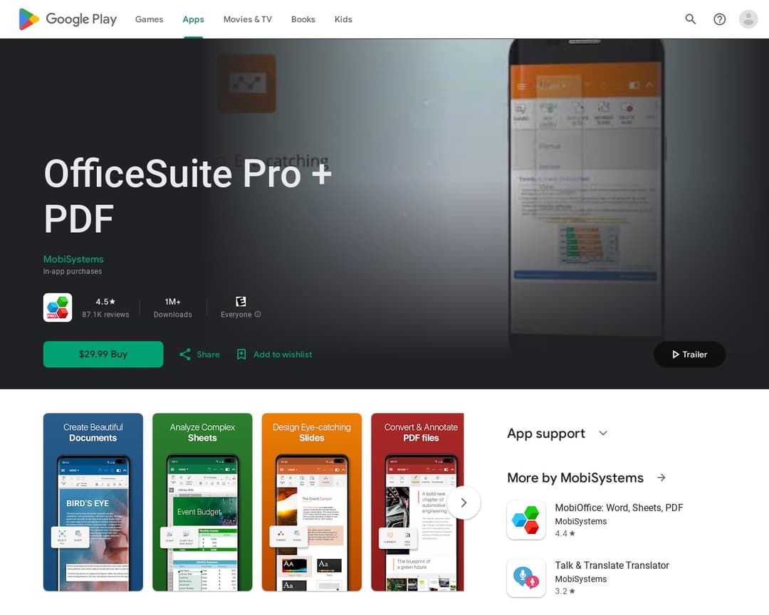 OfficeSuite Pro + PDF