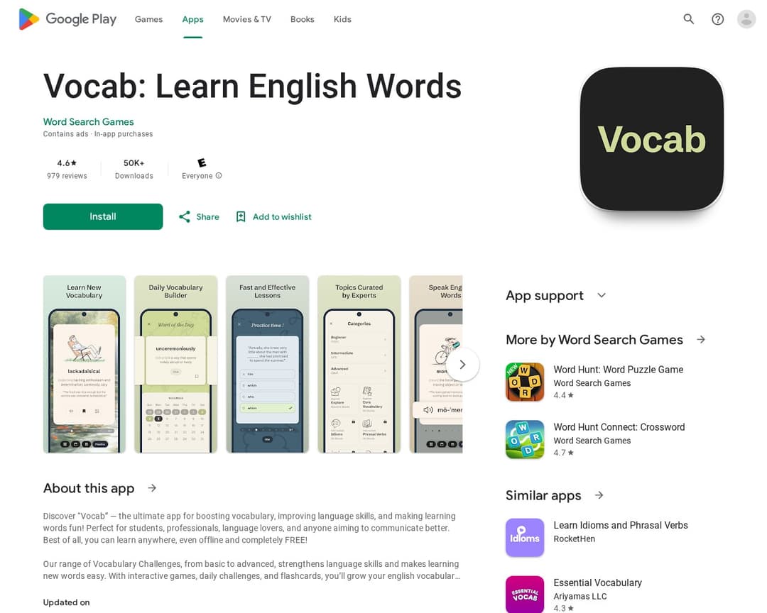 Vocab: Learn English Words