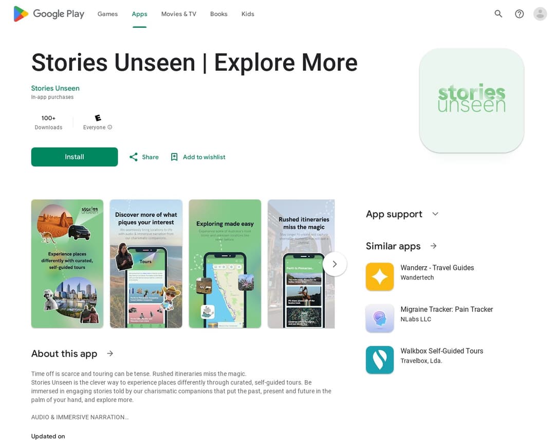 Stories Unseen | Explore More