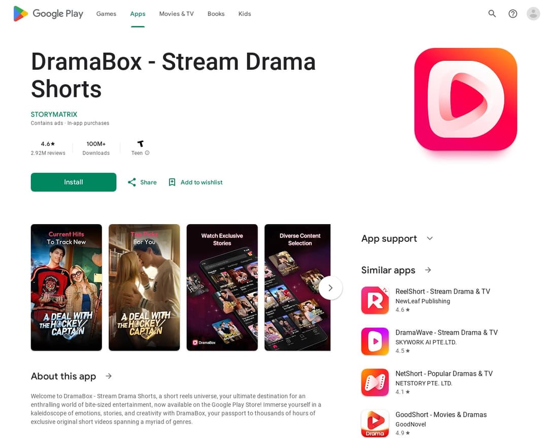 DramaBox - Stream Drama Shorts