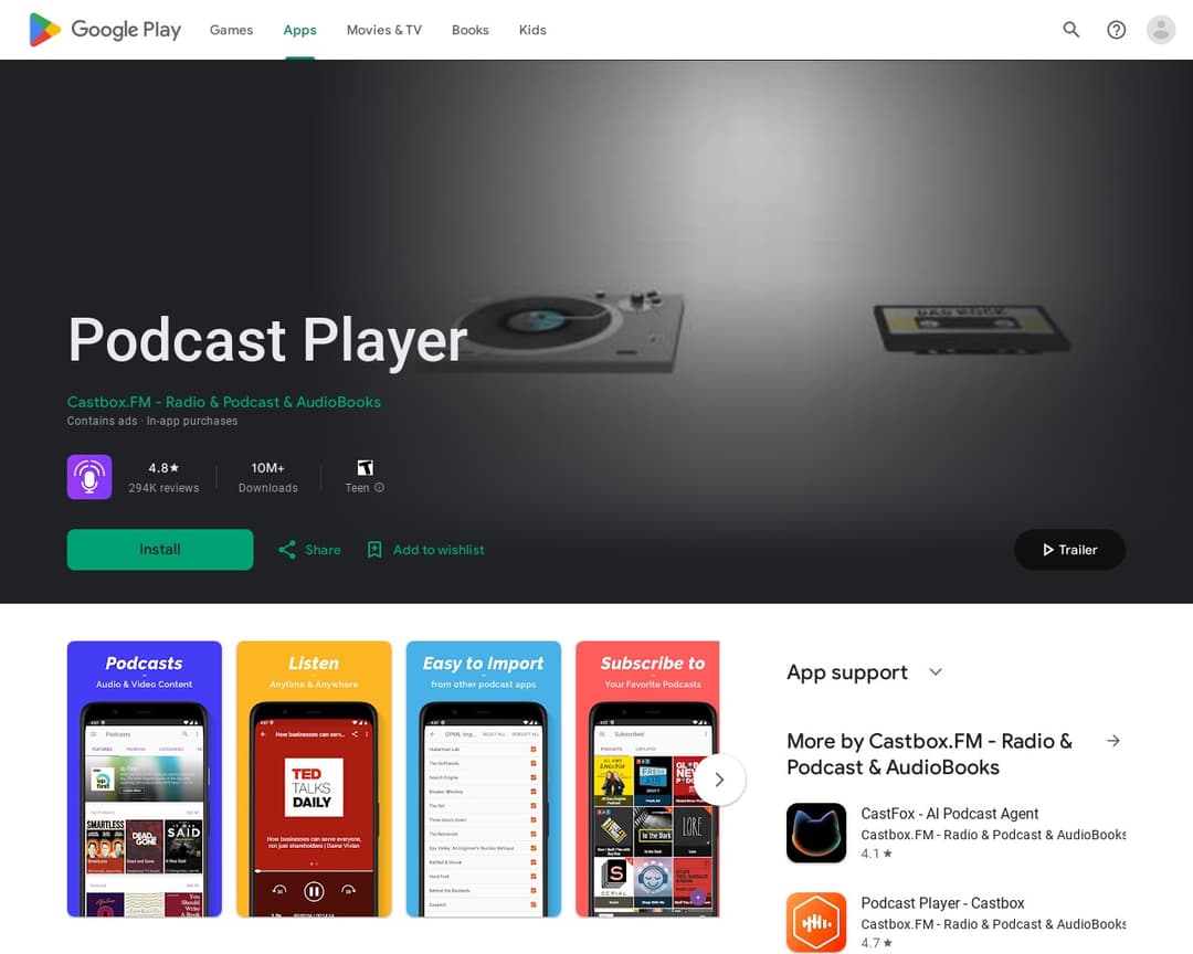Podcast Player