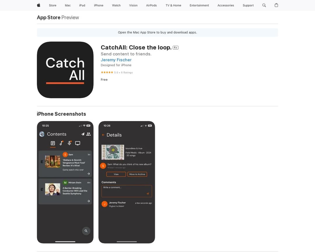 CatchAll: Close the loop.