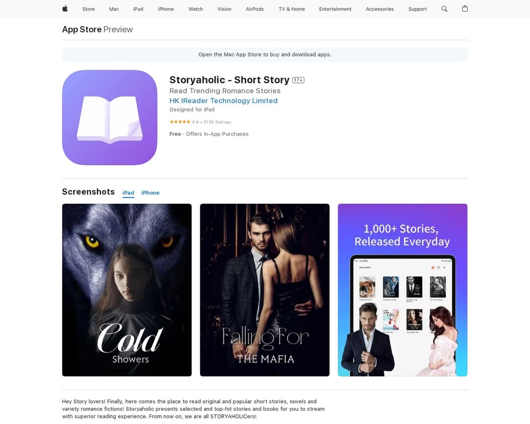 Storyaholic - Short Story