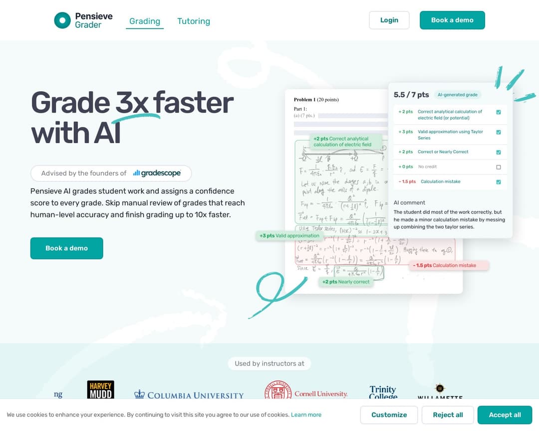 Pensieve AI Grader