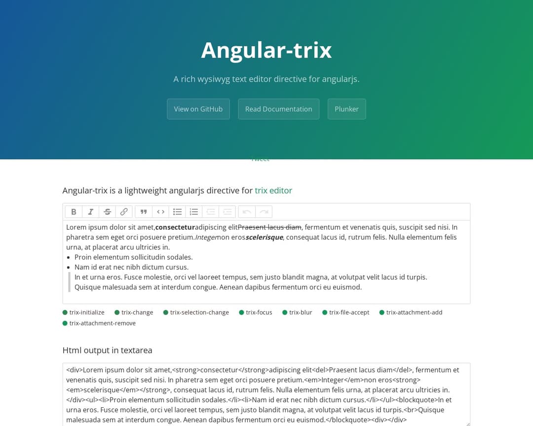 Angular-trix