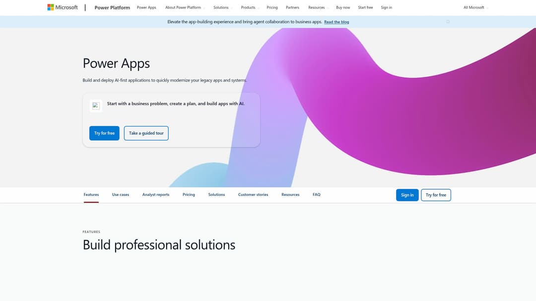 Microsoft Power Apps