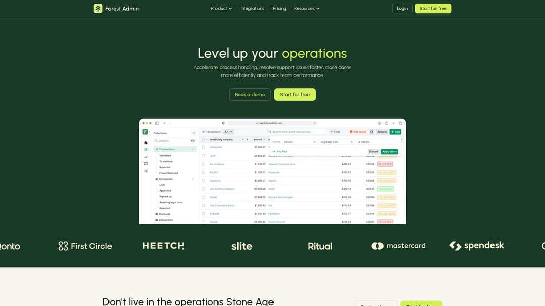 Forest Admin