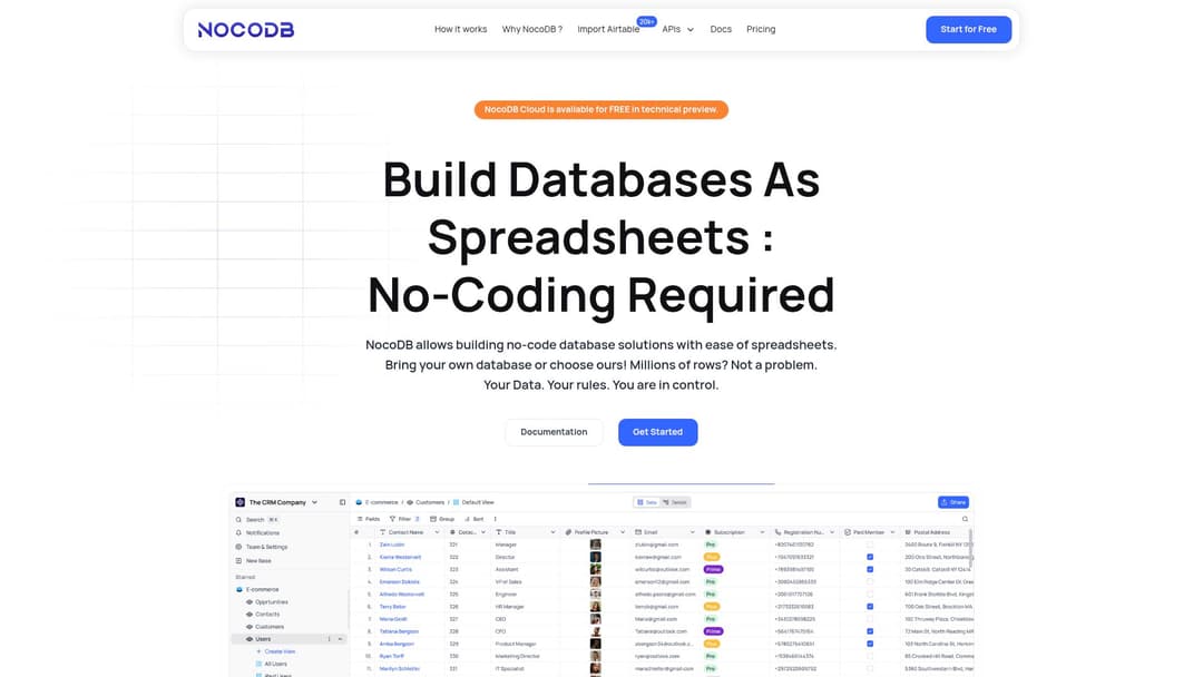 NocoDB