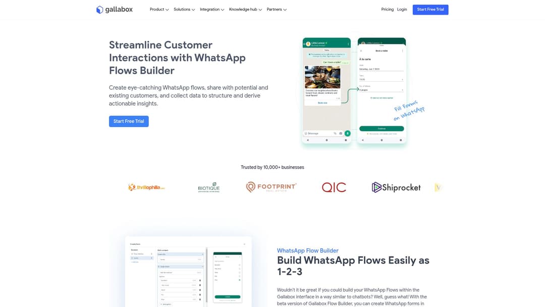 WhatsApp Flows by Gallabox