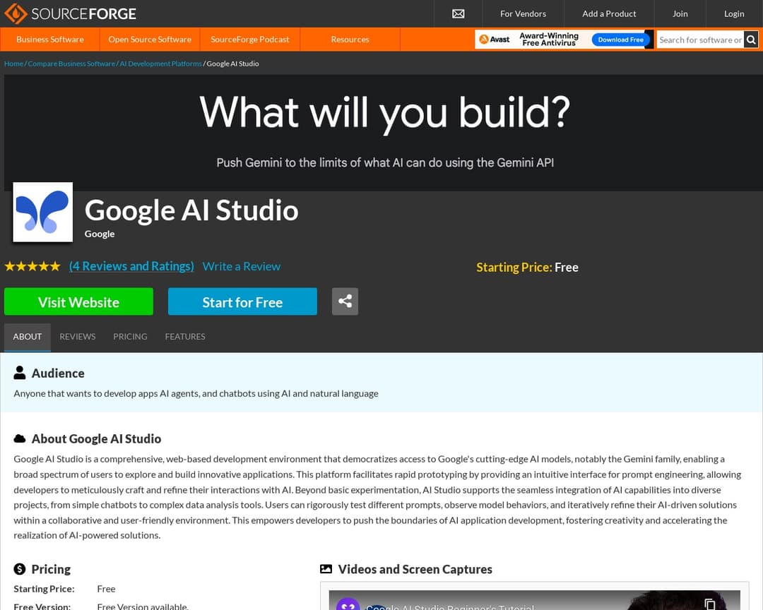 Google AI Studio