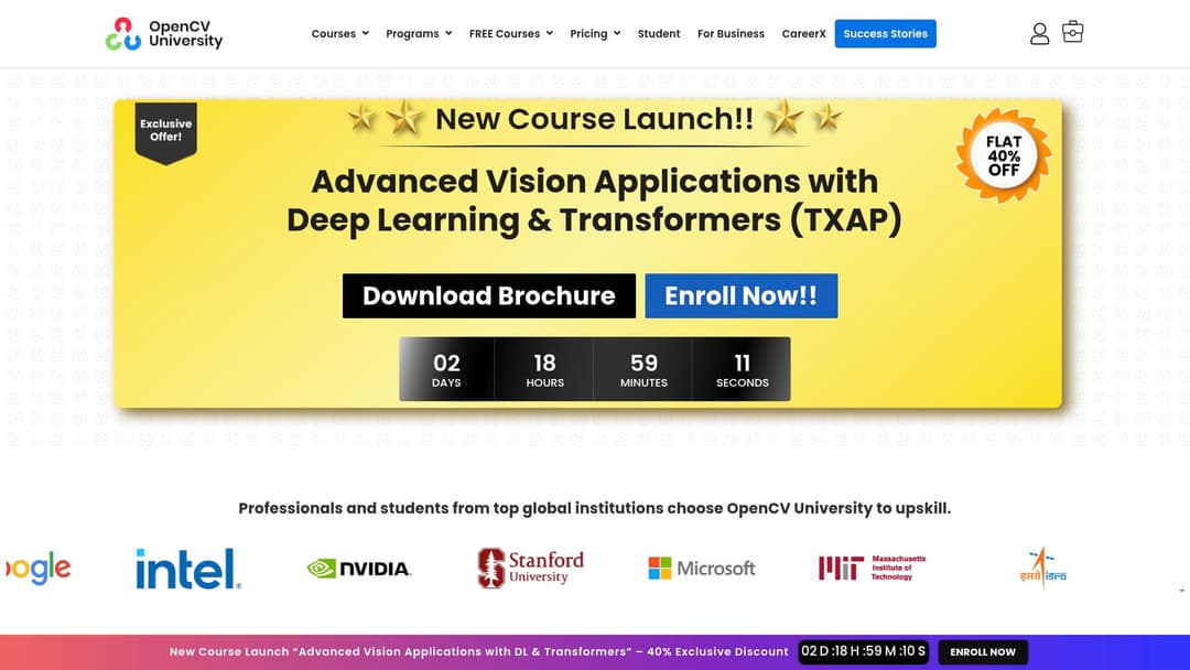 OpenCV University