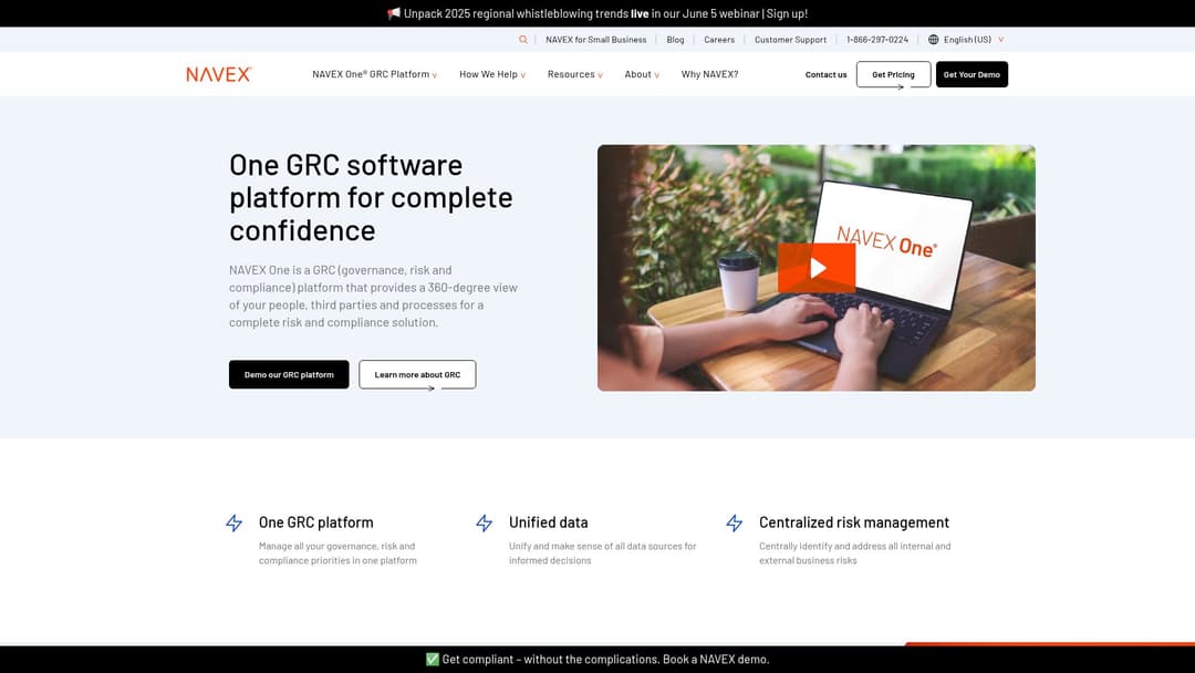 NAVEX One® GRC Platform