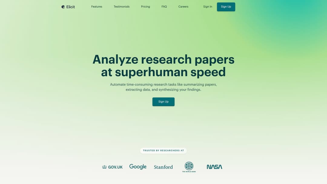 Elicit (Ought AI)