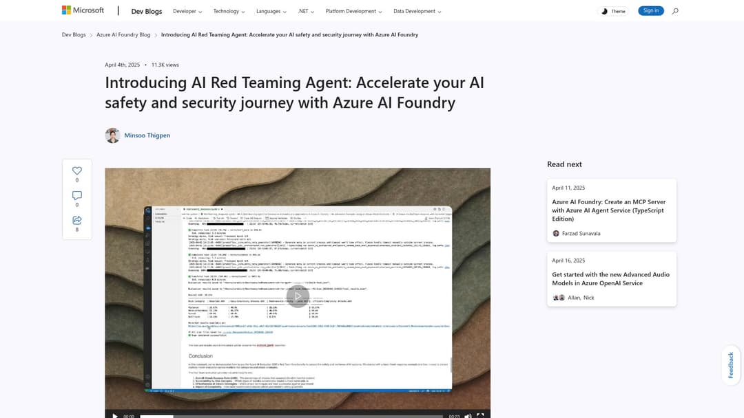 AI Red Teaming Agent