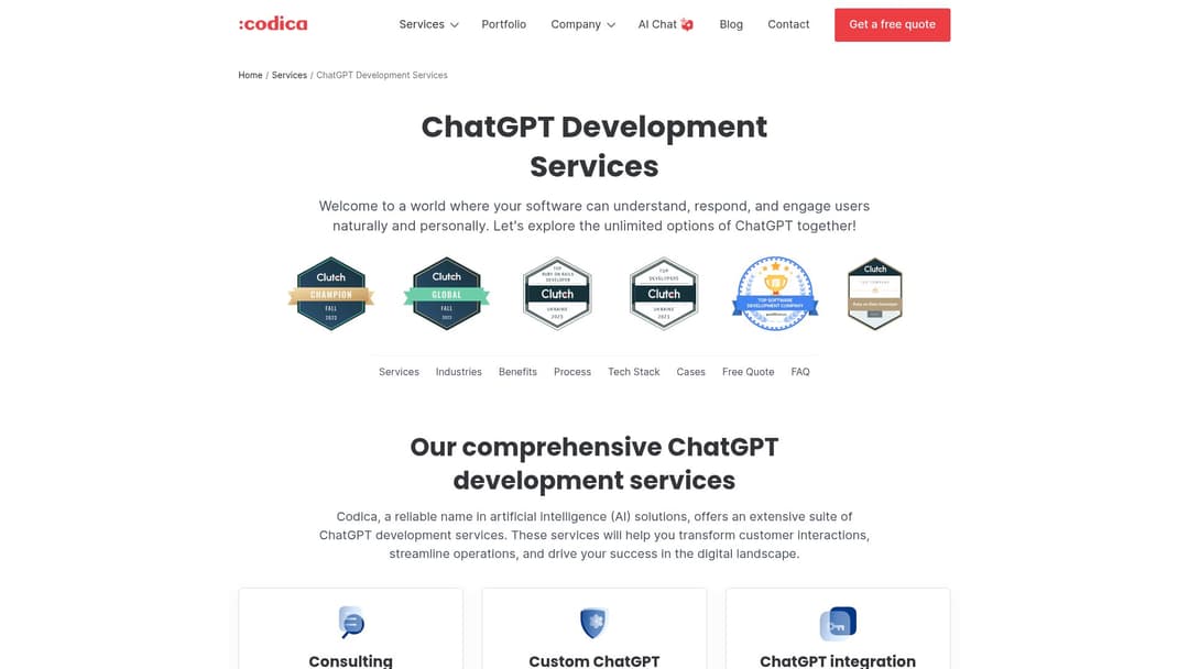 Chat GPT services