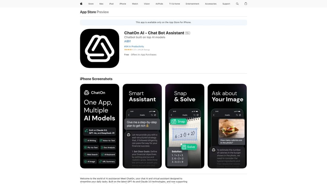 ChatOn AI - Chat Bot Assistant