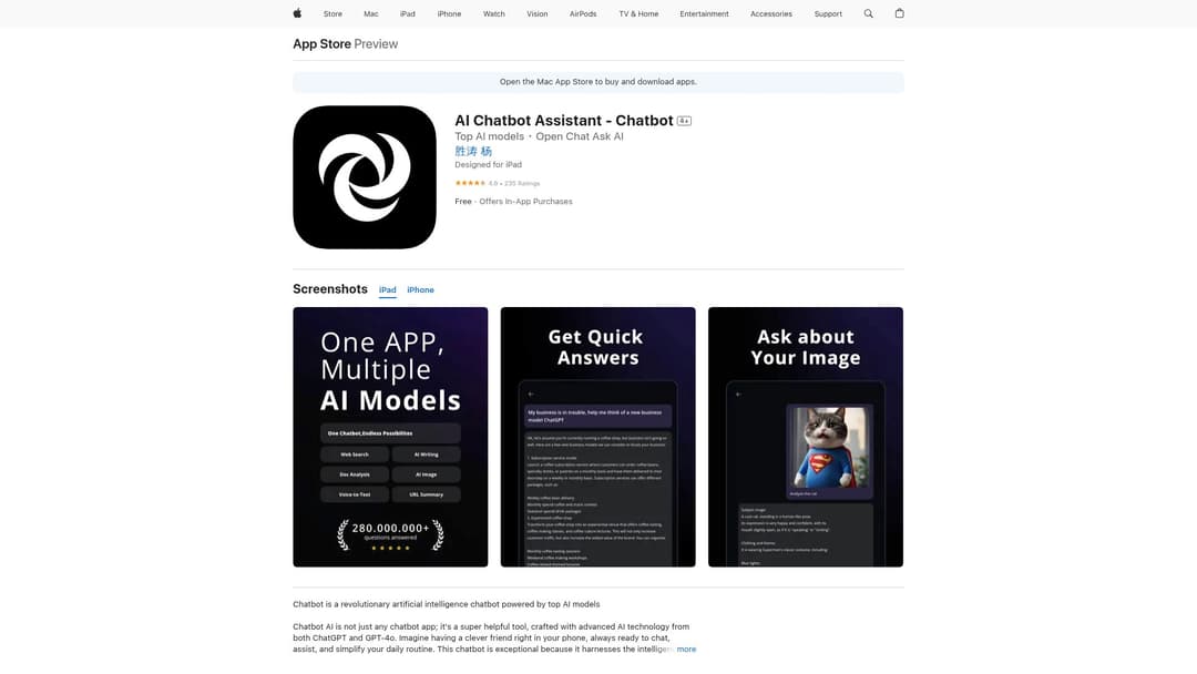 AI Chatbot Assistant - Chatbot