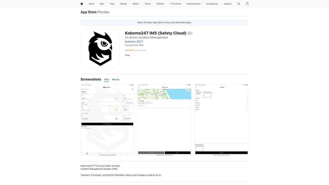 Kokomo247 IMS (Safety Cloud)