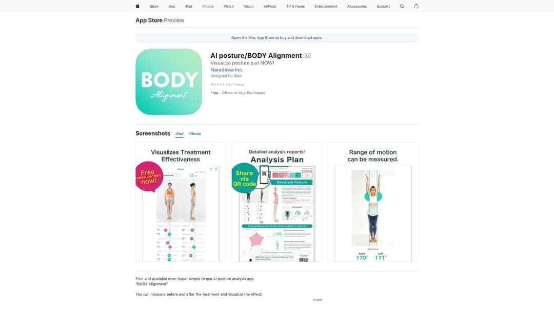 AI posture/BODY Alignment