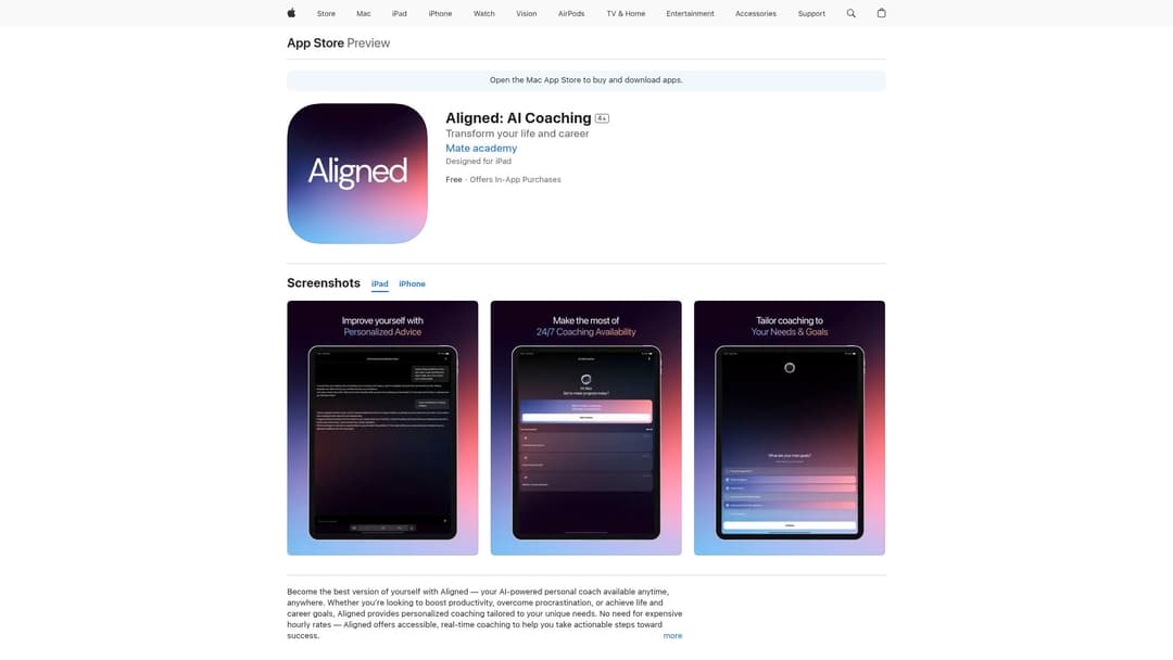 Aligned: AI Coaching