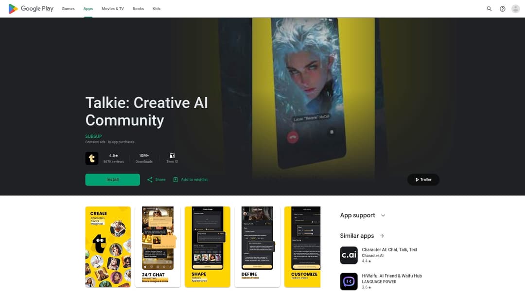 Talkie: Creative AI Community