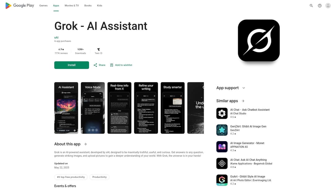Grok - AI Assistant