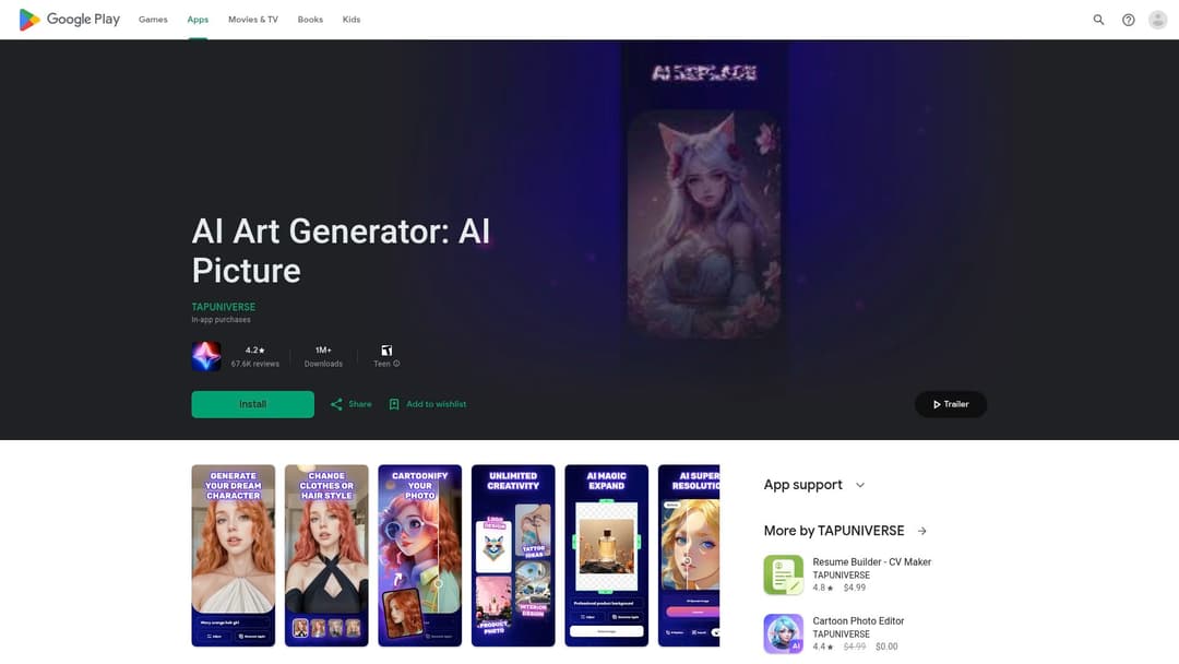 AI Art Generator: AI Picture