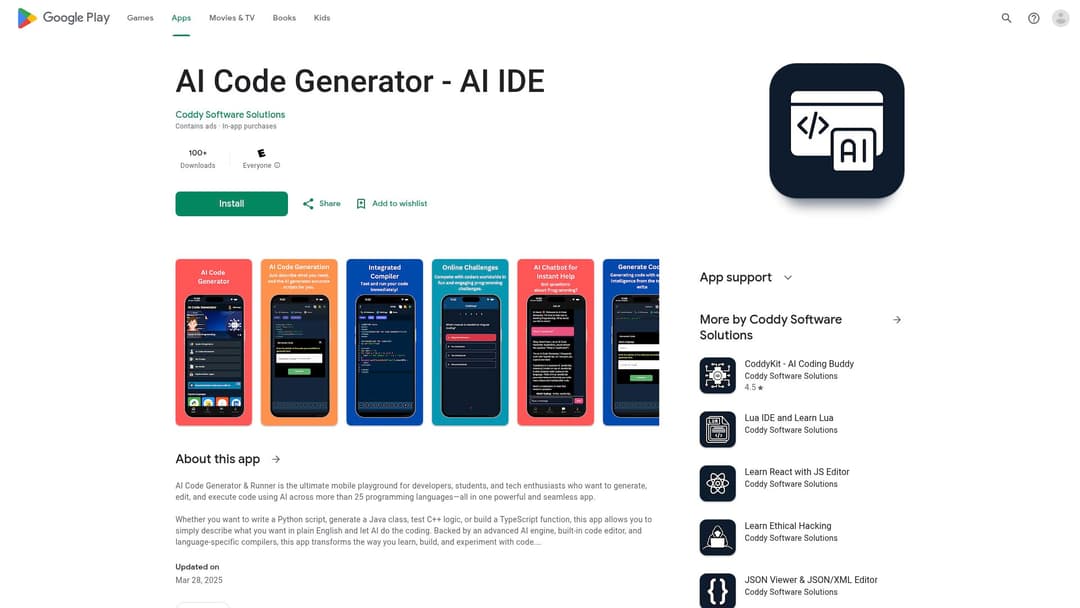 AI Code Generator - AI IDE