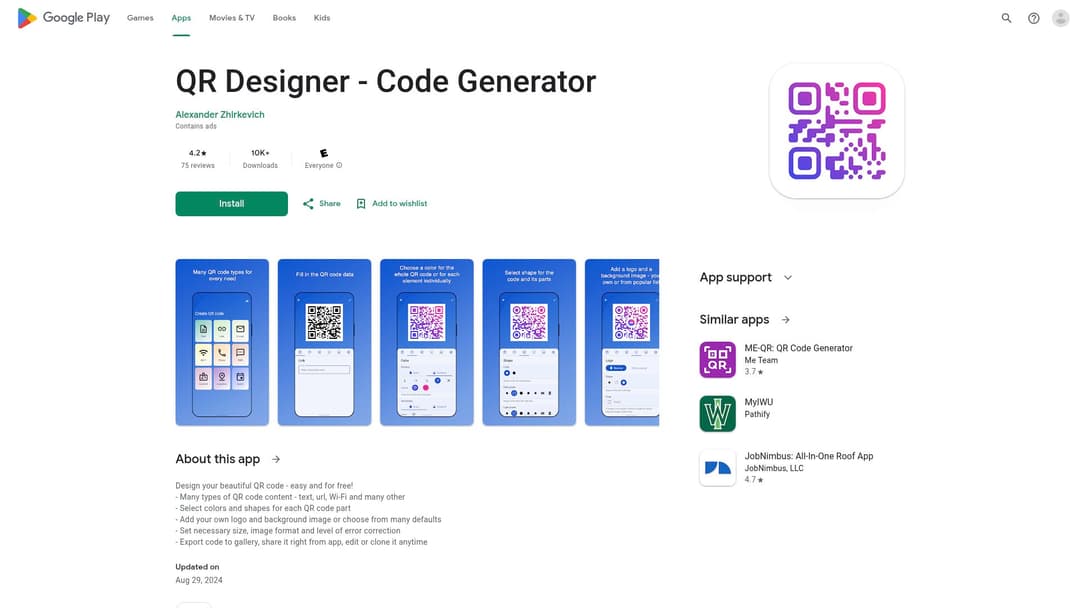 QR Designer - Code Generator