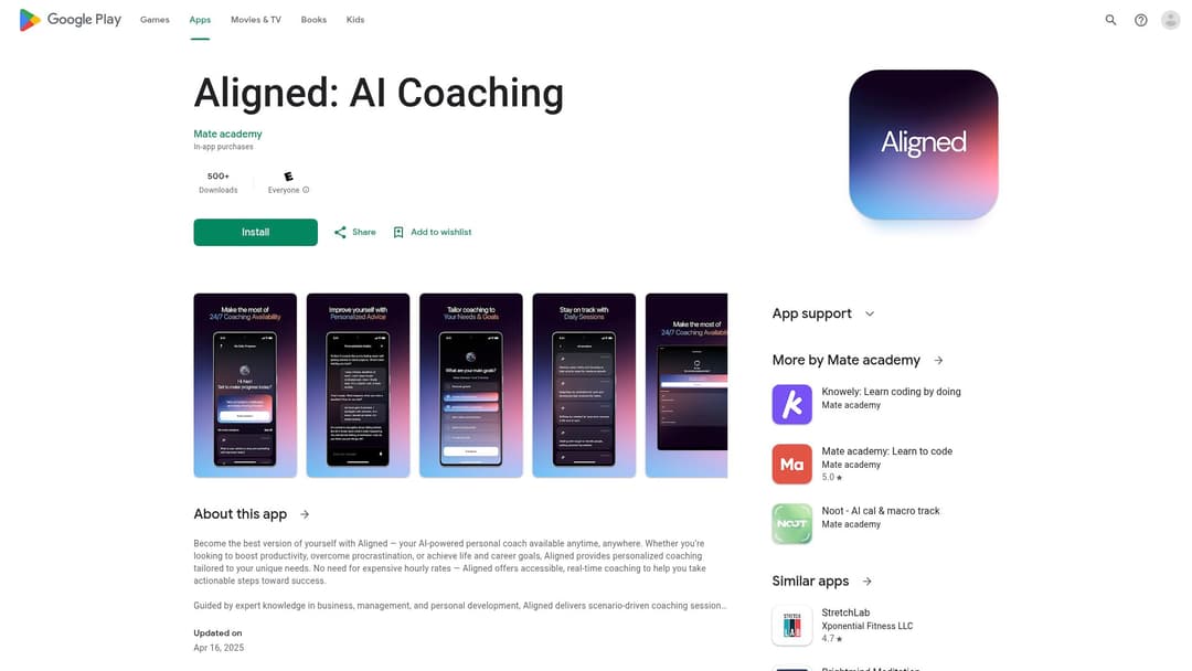 Aligned: AI Coaching