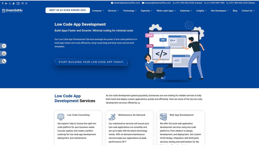 Low Code App Development