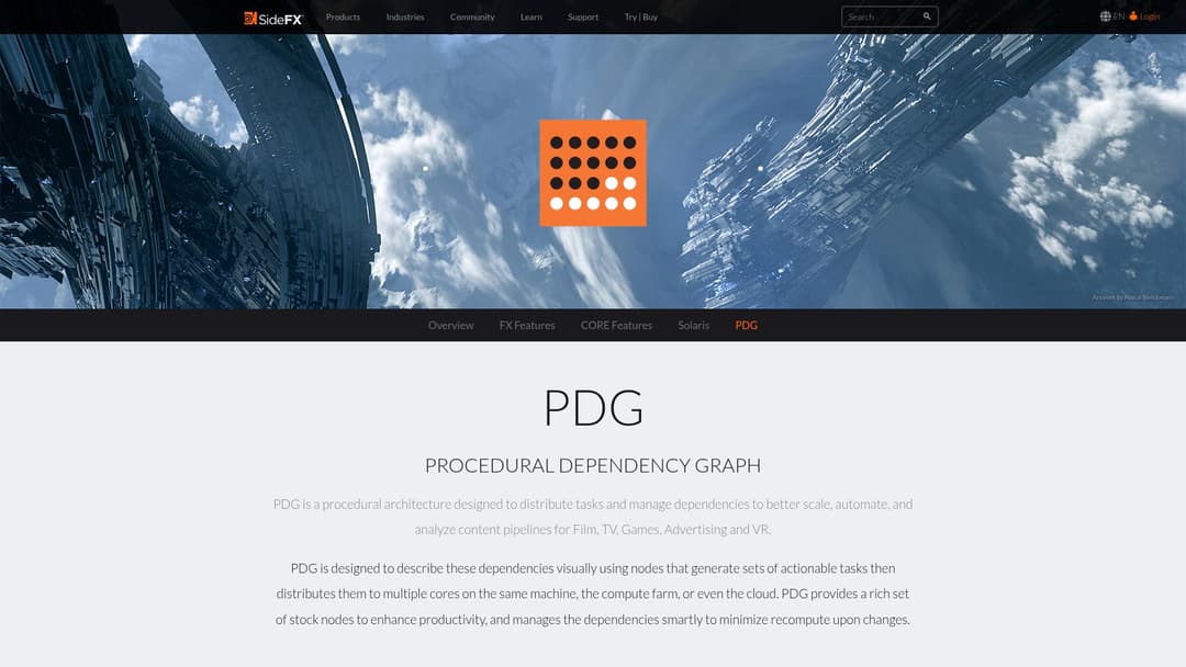 SideFX Houdini PDG