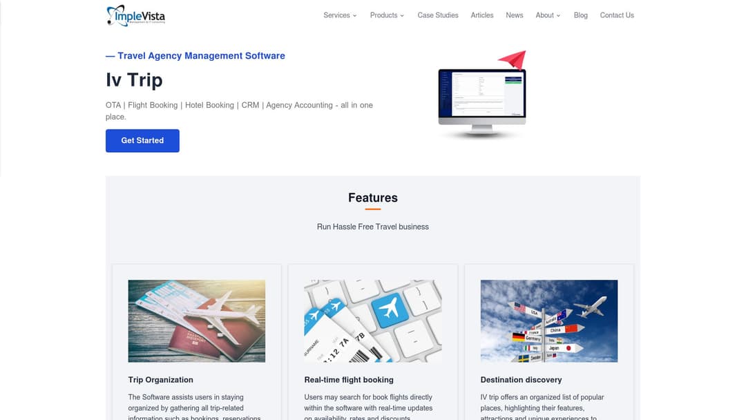 Travel Agency Management System – IV Trip