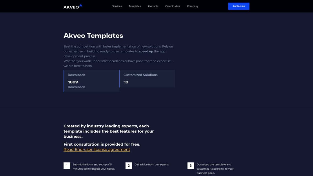 Templates by Akveo