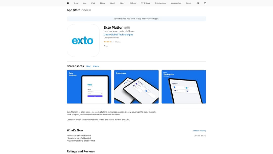 Exto Platform