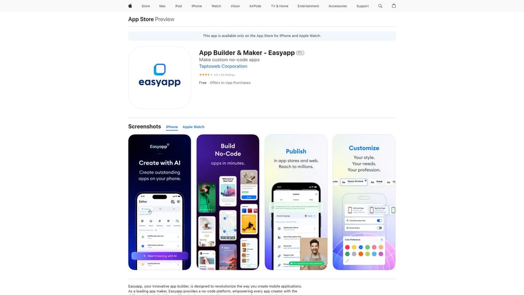 App Builder & Maker - Easyapp