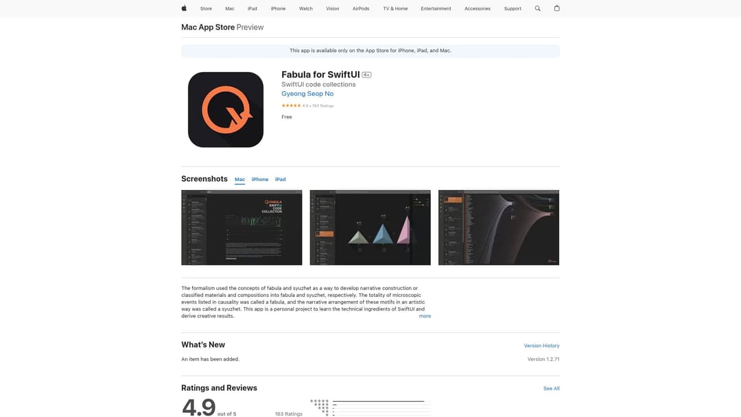 Fabula for SwiftUI