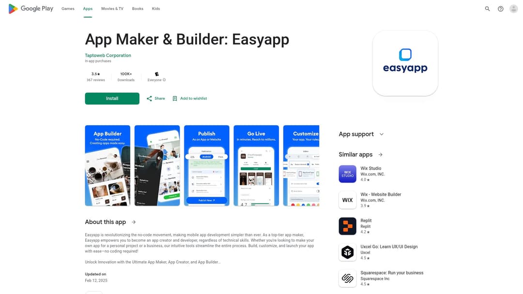 App Maker & Builder: Easyapp