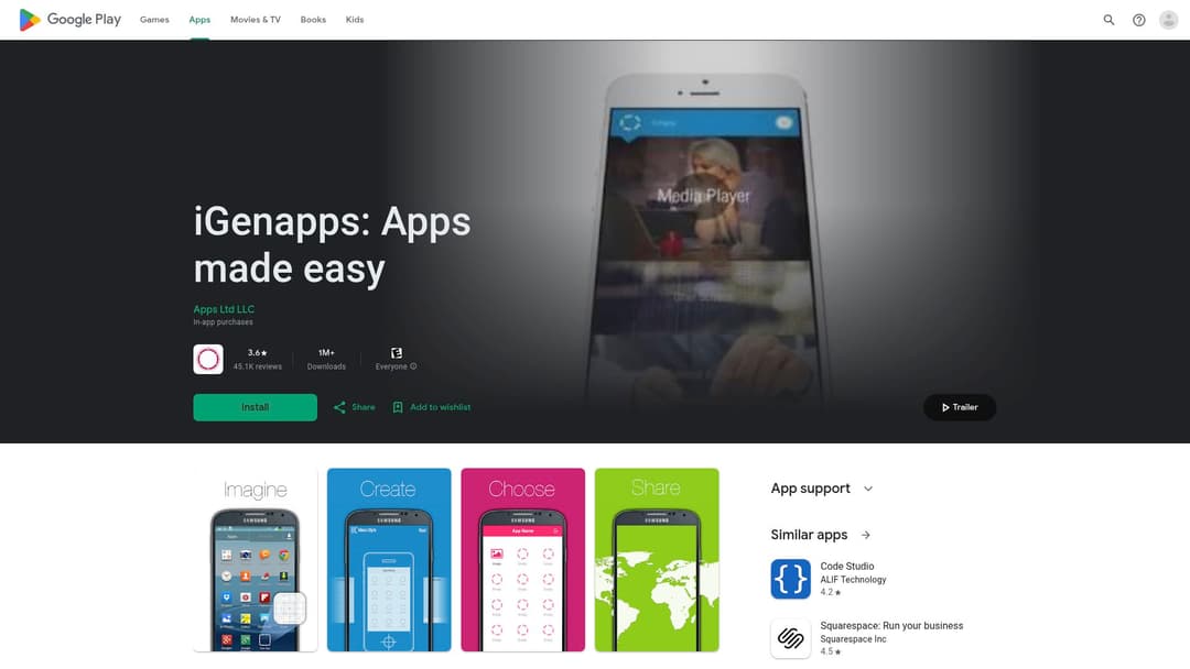 iGenapps: Apps made easy