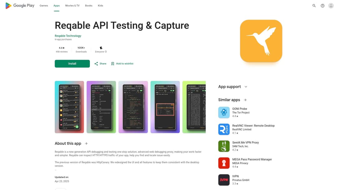 Reqable API Testing & Capture