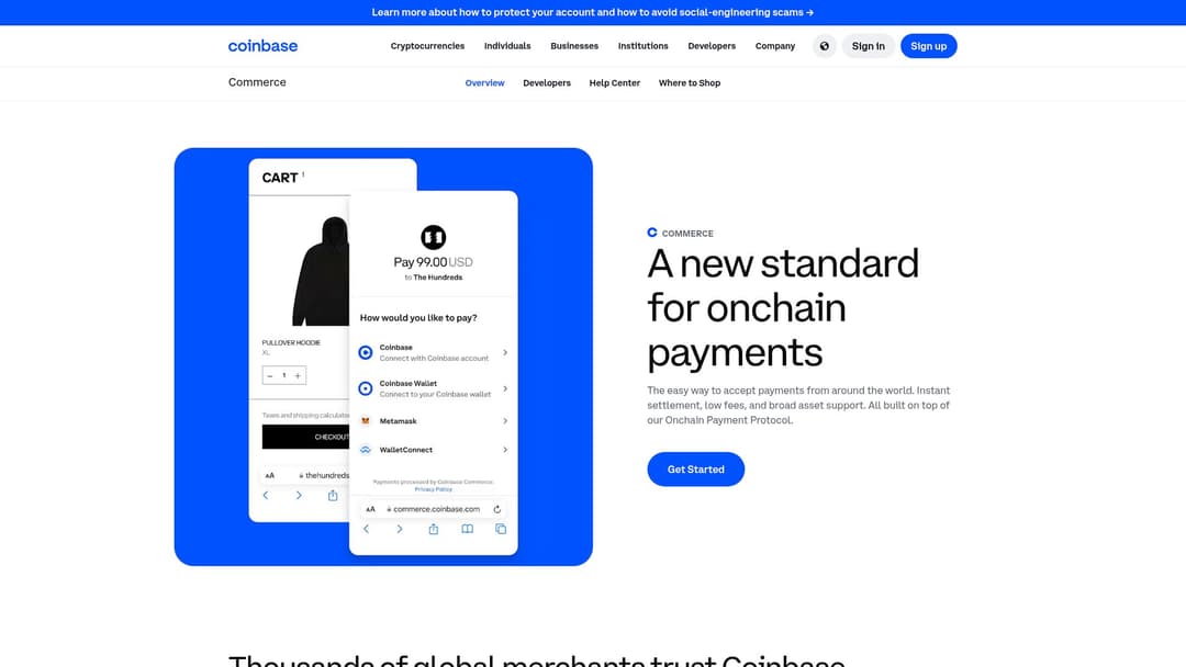 Coinbase Commerce