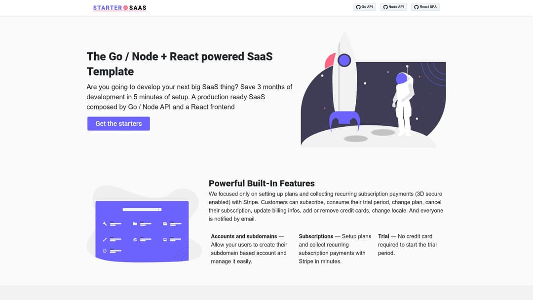 Starter SaaS
