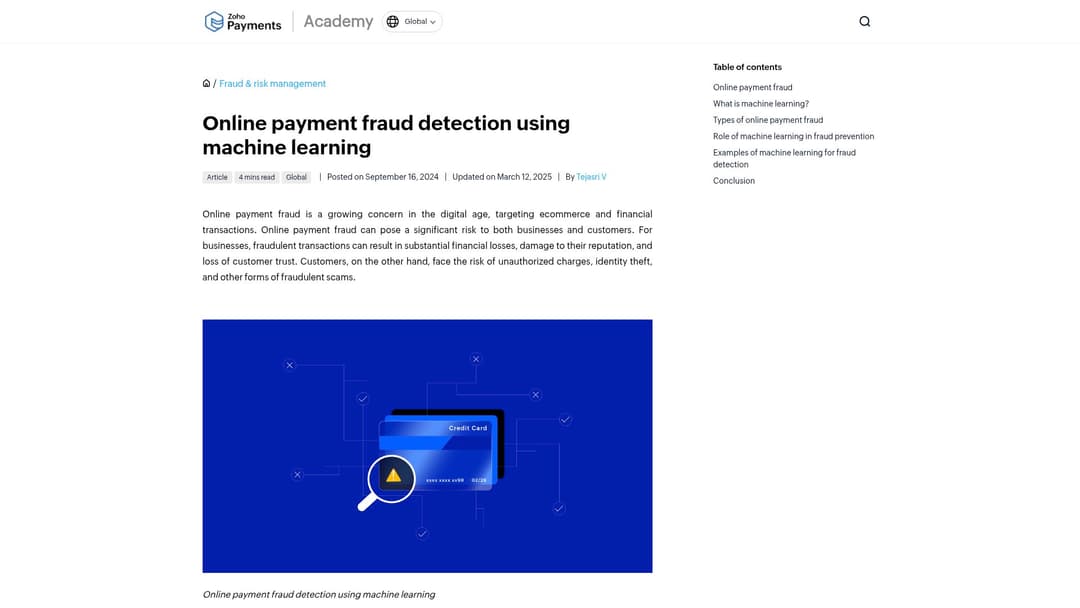Zoho Payments